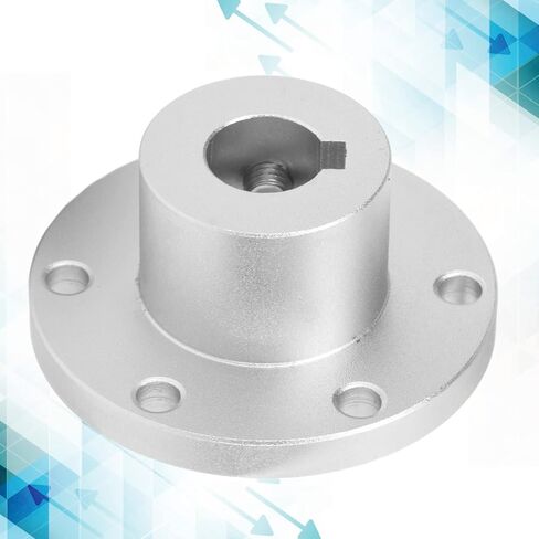 Aluminum Alloy RC Flange Coupling for RC Accessories, Locking Key Slot for Motor and Wheel in Saudi Arabia