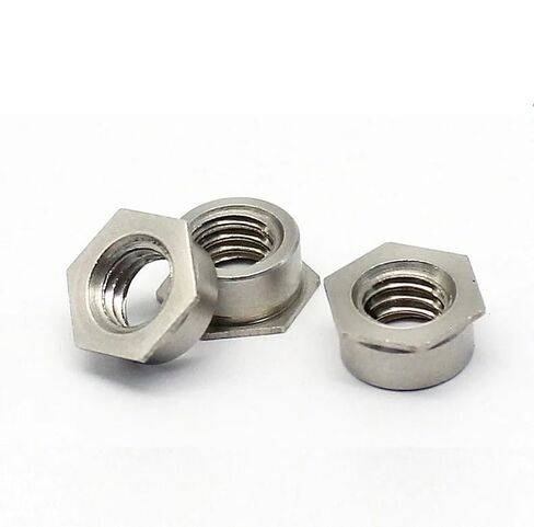 M2 M2.5 M3 M4 M5 M6 Self Clinching Flush Nut 304 Stainless Steel Flush Nuts Self-clinching Insert Nuts 50/100pcs(100pcs F-M4-1) in Saudi Arabia