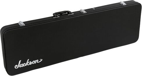 حزمة جيتار كهربائي من سلسلة Jackson JS Dinky Arch Top JS32 DKAM مكونة من 6 أوتار (أبيض ثلجي) مع حافظة جاكسون اقتصادية صلبة (عنصران) in Kuwait