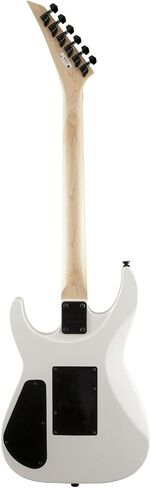 حزمة جيتار كهربائي من سلسلة Jackson JS Dinky Arch Top JS32 DKAM مكونة من 6 أوتار (أبيض ثلجي) مع حافظة جاكسون اقتصادية صلبة (عنصران) in Kuwait