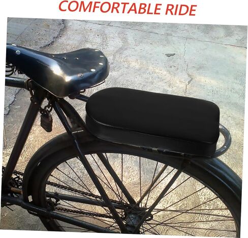 وسادة المقعد الخلفي للدراجة الإلكترونية، وسادة مقعد سميكة لرف الظهر للأولاد والبنات، تناسب الدراجات الكهربائية عالميًا in Kuwait