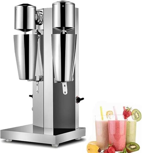 Milkshake Maker,18000Rmp Electric Milk Shakers,Milkshake Machine,Stainless Steel Milk Shaker,Commercial Milkshake Machine,C(D) in Kuwait