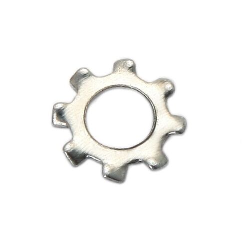 غسالات، غسالة مسطحة، غسالات قفل 100 قطعة غسالة مسننة خارجية، حشية نجمة مقاومة للاهتزاز، M2.5 إلى M6 65Mn غسالات (M3.5) in Kuwait