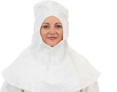 International Enviroguard GammaGuard, Sterile Hood, Ties in Back, Serged Seam, (Case 100) in Saudi Arabia