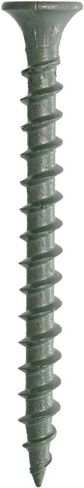 Grip-Rite PTN2S5 PG10 Polymer Coated #8 x 2 Coarse Thread Deck Screw, Gray, 5lb Box in Saudi Arabia