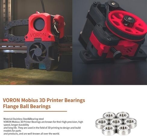 608ZZ تحمل 8x22x7 مم محامل كروية مصغرة 608Z EMQ الصف 608ZZ-تحمل 10 قطعة in Kuwait