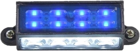 Large Truck Waist Lights IP67 Waterproof Super Bright Trailer Lamp Car/Truck LED Ground Side Light 24V Four-colors Tire Lights(24V green 4 leds) in Saudi Arabia