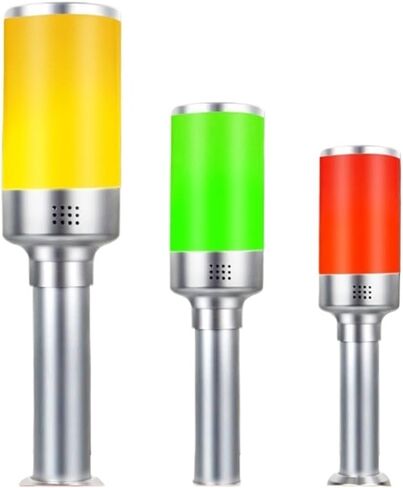 Aluminum Shell Sound and Light Integrated LED Tricolor in One Layer Warning Light 3 Color Alarm Buzzer for Industrial Machines in Saudi Arabia