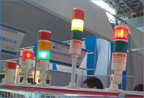 Diameter 60 Fold Type 24V Often Bright 3 Color with Buzzer LED Indicator Light C.NC Machine Tool Working Warning lamp in Saudi Arabia