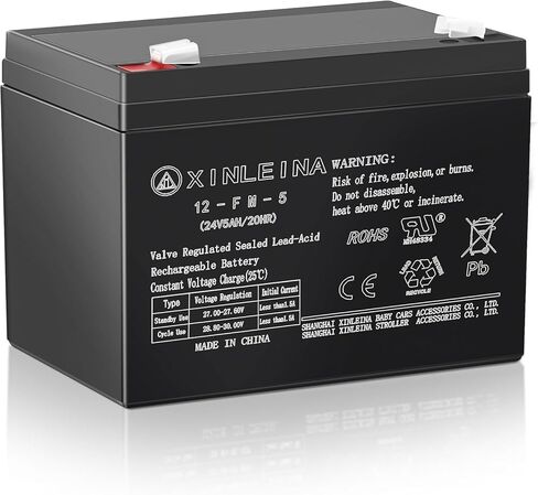 ANPABO 24V 7AH Battery for 24 Volt Ride on Cars Toys, 24V 7Ah Rechargeable Battery, Compatible with 24 Volt Ride-Ons in Kuwait