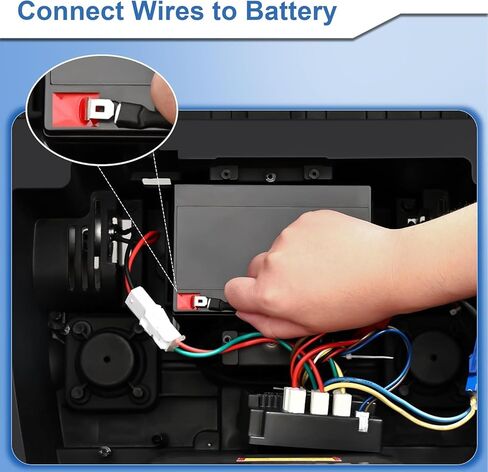 ANPABO 24V 7AH Battery for 24 Volt Ride on Cars Toys, 24V 7Ah Rechargeable Battery, Compatible with 24 Volt Ride-Ons in Kuwait