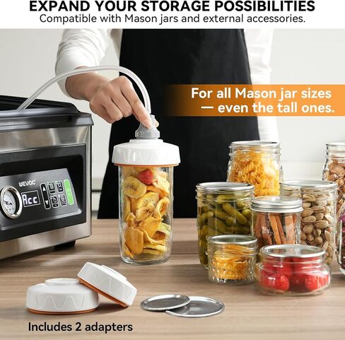 Wevac Chamber Vacuum Sealer, 12" Seal Bar, Auto Vacuum Time, Deep Chamber with Easy-Clean Design, Commercial-Grade for Meats, Liquids, Soups, Sous Vide & Mason Jars, CV12 Pro in Kuwait