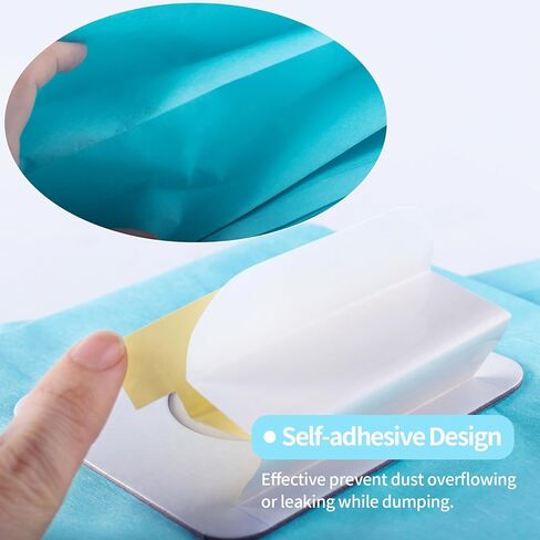 Gudotra 15 حزمة من أكياس المكنسة الكهربائية البديلة من النوع A المتوافقة مع مكانس Riccar المستقيمة 2000 4000 R100 R200 R300 R300C R500 R600 R700 R800 R800C 5000 6000 Series in Kuwait