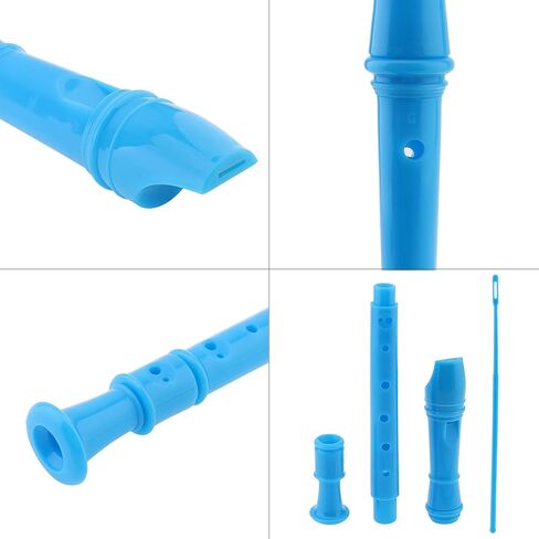4 Pack Recorder Instrument for Adults Beginner, Colorful Professional German fingering Soprano Recorder, Musical Instruments Flute Instrument, 7 Holes Baroque Soprano British Style Recorder in Saudi Arabia
