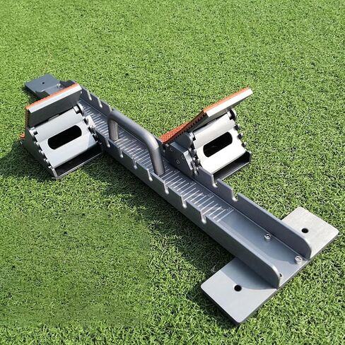 Extra Long Starting Block for Racing, Portable Starting Blocks for Track & Field Training, 4 Angle Adjustable Sprinter Starting Block, Multi Function Starting Blocks for Plastic Runway in Kuwait