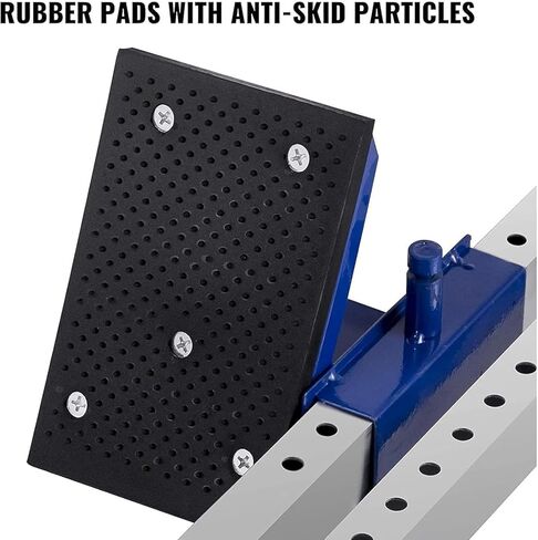 Track and Field Starting Blocks, Aluminum Alloy Competition Starting Blocks, Non Slip Track Pedals, 6 Angles Adjustment Wear Resistant Non Slip Rubber Pedal, Universal Starting Blocks for All Ages in Kuwait