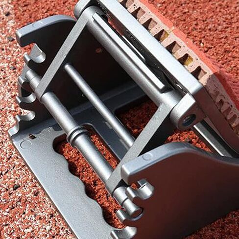 Athletics Training Starting Block Adjustable Sprint Starter for Track and Field, Multi Function Pedal, Aluminum Alloy, Compatible with Plastic and Cinder Tracks in Kuwait