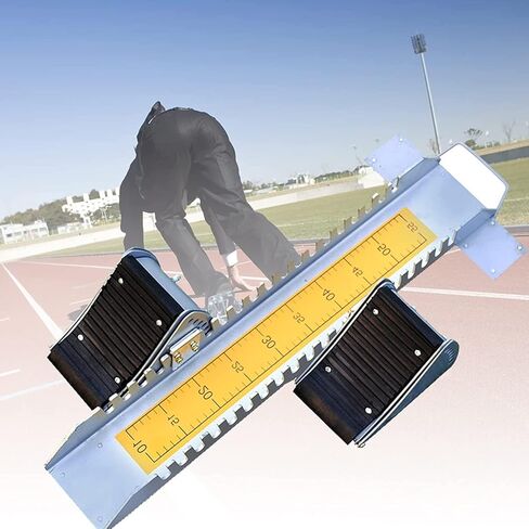 Starting Block, Adjustable Sprint Starter, Track and Field Running Running Device,for Plastic Track, Cinder Track in Kuwait