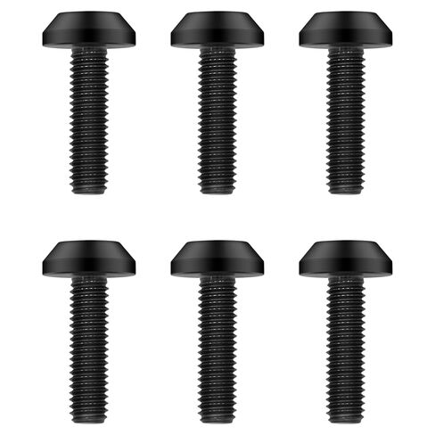 Titanium Bolts M6X25mm, Lightweight Design | Ideal for Humid/Salty Environments M6 Hex Screws for Motorcycle Brake Calipers & Bicycle Brake Systems (6PCS, Burnt Blue) in Saudi Arabia