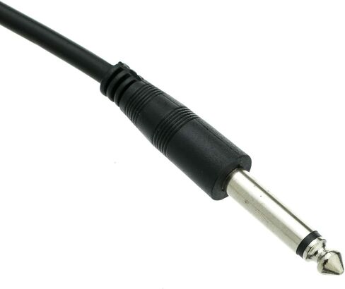 CableWholesale 1/4 Inch Mono Patch Cable, 100 feet 1/4" Mono Male to 1/4" Mono Male Cord for Electric Instruments (Guitar, Keyboard, Amplifier, Speakers, Synthesizers) in Saudi Arabia