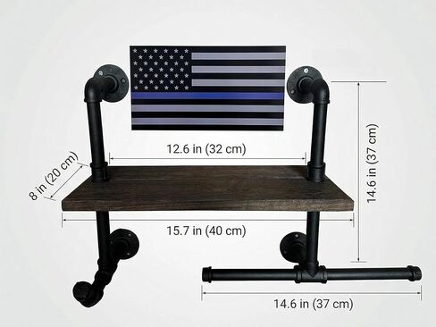 Heavy Duty Tactical Gear Rack Wall Mount Police Vest Hanger Plate Carrier Stand Storage Rack Display Stand for Police, Motorcycle, Cycling for Helmet, Belt, Football Suit (1) in Kuwait