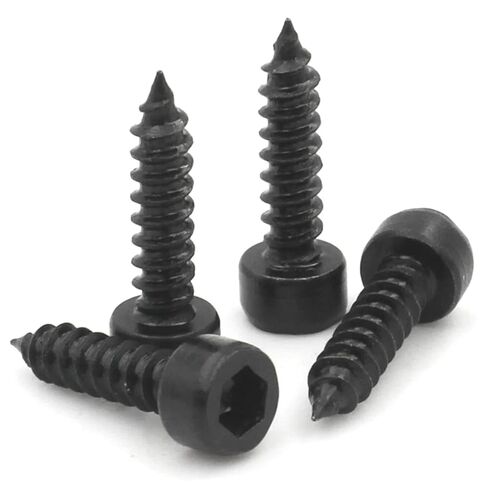 Black Carbon Steel M1.7 M2 M2.2 5/6/8-16mm Hexagon Socket Cap Head Screws 50Pcs(8mm,M2 (50pcs)) in Saudi Arabia