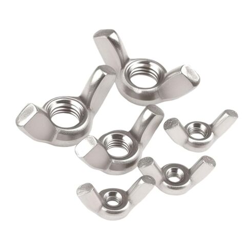 1/10pcs Wing Nuts M3 M4 M5 M6 M8 M10 M12 304 Stainless Steel Tighten Hand A Nut Butterfly Nut Ingot DIN315 Eye Nuts(10Pieces,M8) in Saudi Arabia