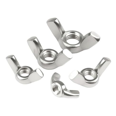 1/10pcs Wing Nuts M3 M4 M5 M6 M8 M10 M12 304 Stainless Steel Tighten Hand A Nut Butterfly Nut Ingot DIN315 Eye Nuts(10Pieces,M8) in Saudi Arabia