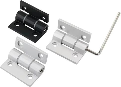 AB Type Aluminum Alloy Torque Adjustable Damping Hinge Can Stop Industrial Equipment Arbitrarily 1Pcs(65x55mm-Matte) in Saudi Arabia