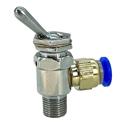 Air Pneumatic Mechanical Valve TAC2-3V Exhaust Valve 2 Position 3 Way M5 Female 1/8 Male Thread Toggles Switch(TAC2-3V) in Kuwait