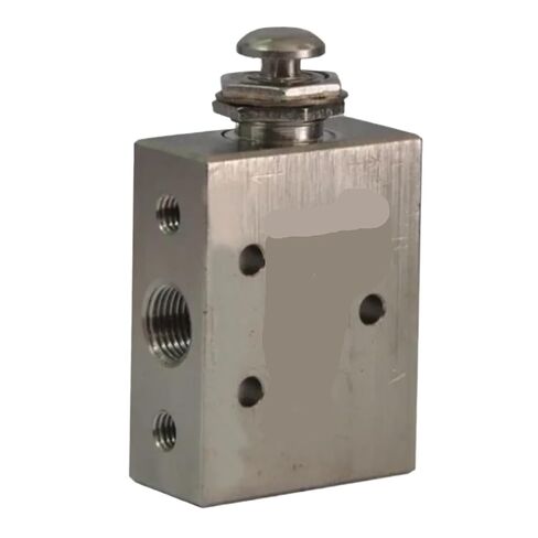 Pneumatic 2 Position 3 Way Spring Return Button Air Valve TAC2-41P in Kuwait