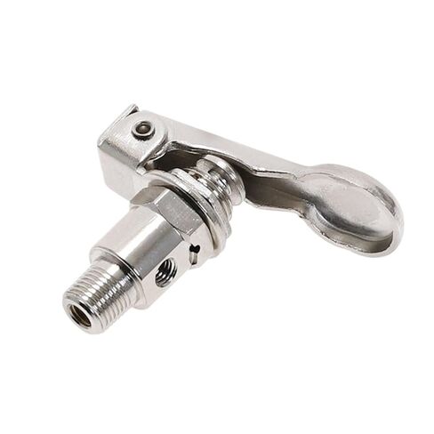 TAC-3P Pneumatic air Mechanical Valve Exhaust 2 Position 3 Way M5 Internal Thread 1/8"BSP External(TAC-3P,with 8mm Fitting) in Kuwait