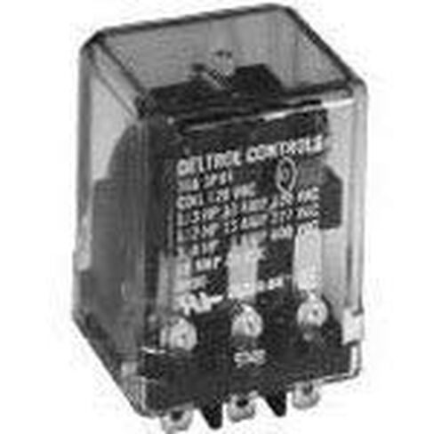166-3PDT-13A-24VDC، مرحل كهروميكانيكي 24VDC 480Ohm 13A 3PDT (38.1x34.8x55.88) مم مرحل للأغراض العامة (عنصران) in Saudi Arabia