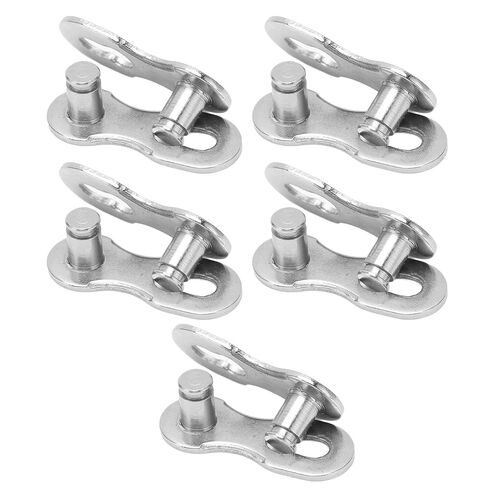 Bicycle Missing Link, 5 Pairs Reusable Quick Release Steel Chain Link, for 6, 7, 8, 9, 10 Speed Bike Chains (#12) in Saudi Arabia