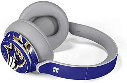 Skinit Decal Audio Skin Compatible with Surface Headphones - Officially Licensed NFL Baltimore Ravens Large Logo Design in Saudi Arabia