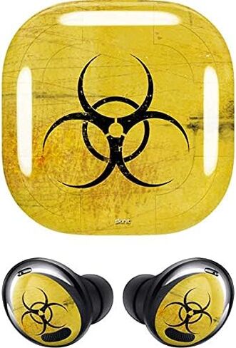 Skinit Decal Audio Skin Compatible with Samsung Galaxy Buds Pro Originally Designed Biohazard Large Design in Saudi Arabia