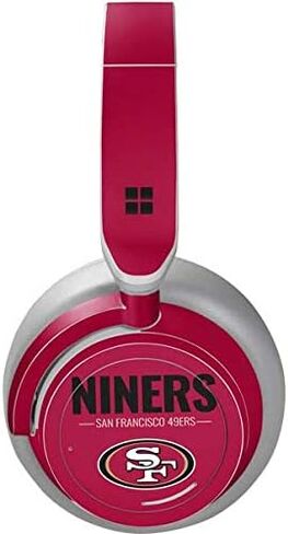 Skinit Decal Audio Skin Compatible with Surface Headphones - Officially Licensed NFL San Francisco 49ers Team Motto Design in Saudi Arabia