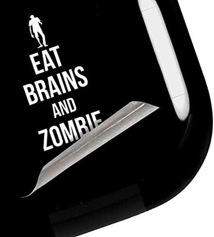 Skinit Decal Audio Skin Compatible with Samsung Galaxy Buds Pro - Skinit Originally Designed Eat Brains and Zombie On Black Design in Saudi Arabia