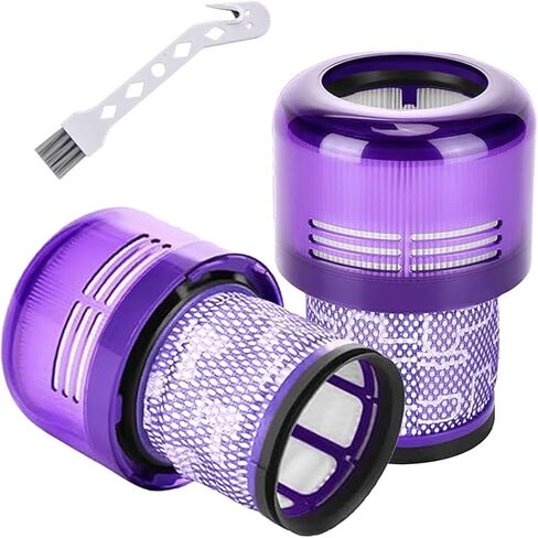 مناسبة لملحقات دايسون V15/V11/SV14 مكنسة كهربائية لاسلكية محمولة باللون الأرجواني مكنسة كهربائية عنصر مرشح شبكة مرشح in Kuwait