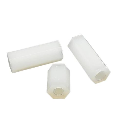 Hexagon Coupling, M2.5 White Nylon Plastic Hex Connector Joint Column Standoff Spacer for PCB Motherboard Small Tools(M2.5 * 12 (50pcs)) in Saudi Arabia