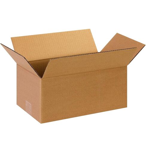 BOX USA 25 Pack of Long Corrugated Cardboard Boxes, 12" L x 5" W x 5" H, Kraft, Shipping, Packing and Moving in Saudi Arabia