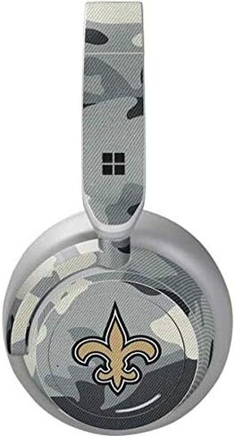 Skinit Decal Audio Skin Compatible with Surface Headphones - Officially Licensed NFL New Orleans Saints Camo Design in Saudi Arabia