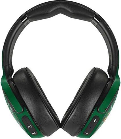 غلاف صوتي من Skinit متوافق مع Skullcandy Venue - تصميم شعار NFL Philadelphia Eagles Retro مرخص رسميًا in Saudi Arabia