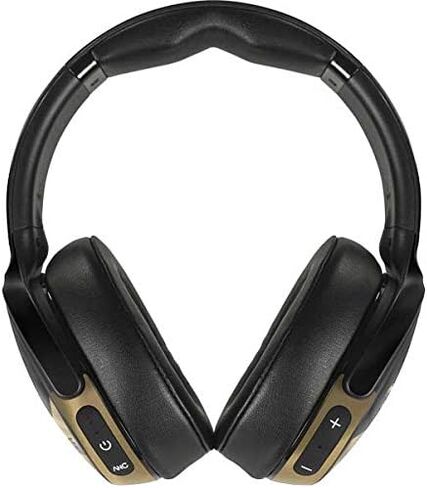 غلاف صوتي من Skinit متوافق مع Skullcandy Venue - تصميم مرخص رسميًا من NFL New Orleans Saints in Saudi Arabia