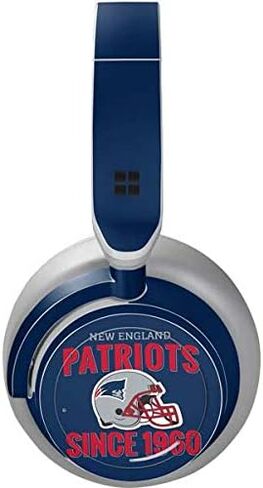 Skinit Decal Audio Skin Compatible with Surface Headphones - Officially Licensed NFL New England Patriots Helmet Design in Saudi Arabia