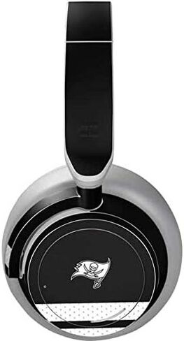 Skinit Decal Audio Skin Compatible with Surface Headphones - Officially Licensed NFL Tampa Bay Buccaneers Shutout Design in Saudi Arabia