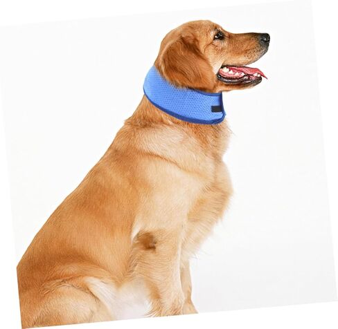 BESPORTBLE Dog Cooling Collar Lightweight PVA Bandana for Pets Reusable and Portable Cooling for Outdoor Activities Keeps Dogs Cool Hot Weather in Saudi Arabia