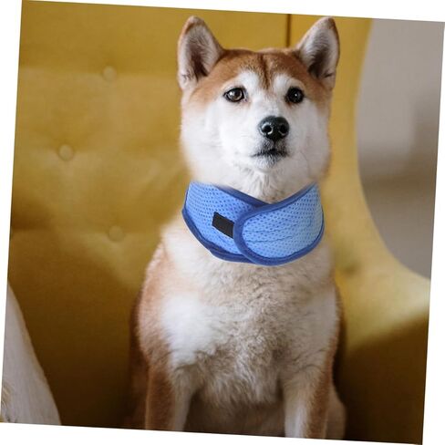 BESPORTBLE Dog Cooling Collar Lightweight PVA Bandana for Pets Reusable and Portable Cooling for Outdoor Activities Keeps Dogs Cool Hot Weather in Saudi Arabia