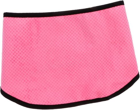 Sosoport Dog Cooling Towel for Hot Weather Breathable Summer Scarf for Pets Lightweight and Cooling Technology for Thick-furred Dogs Pink in Saudi Arabia