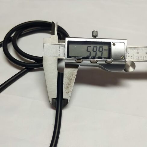 6x1.5mm Conductive Silicone Rubber Tube for Machine 6mm OD 1.5mm ID Anti-static in Kuwait